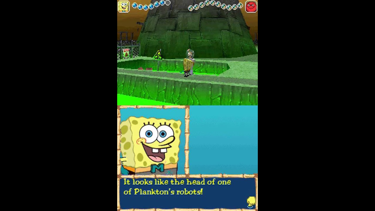 spongebob ds game